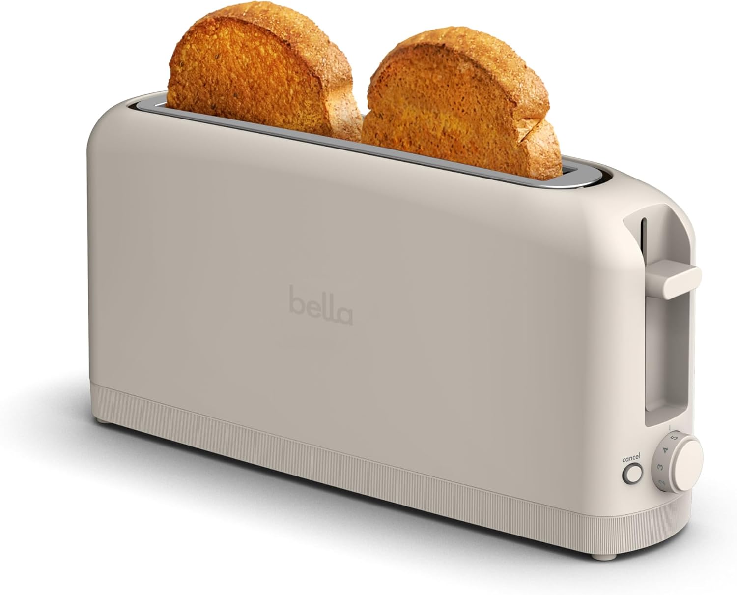 BELLA 2-Slice Slim Toaster with 10" Long Slot