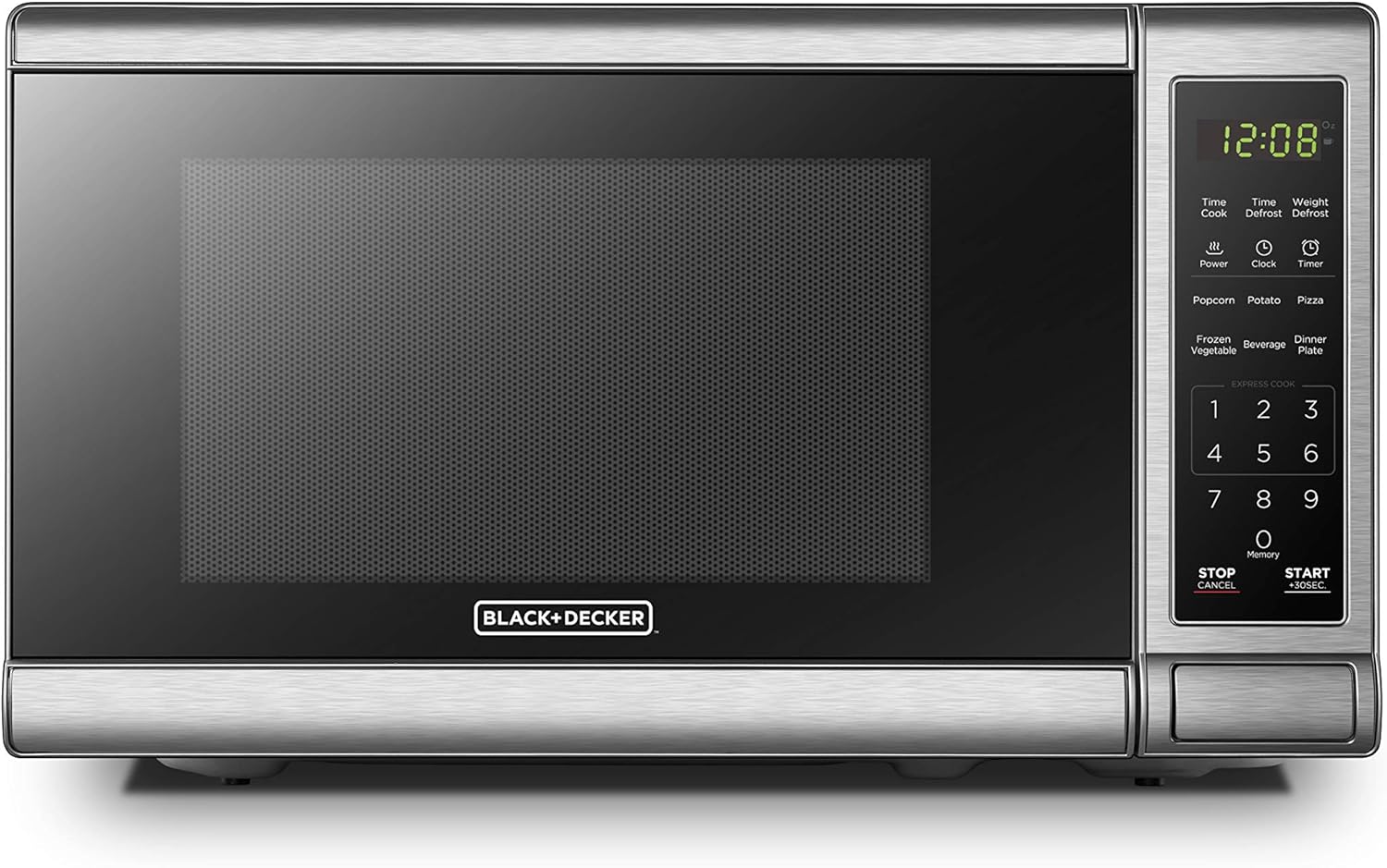 BLACK+DECKER EM720CB7 700W Digital Microwave Oven