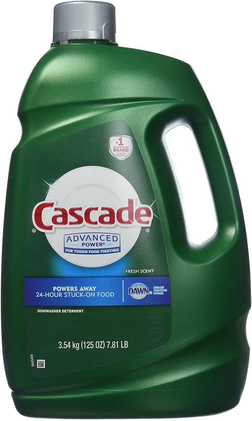 Cascade Advanced Power Liquid Dishwasher Detergent with Dawn