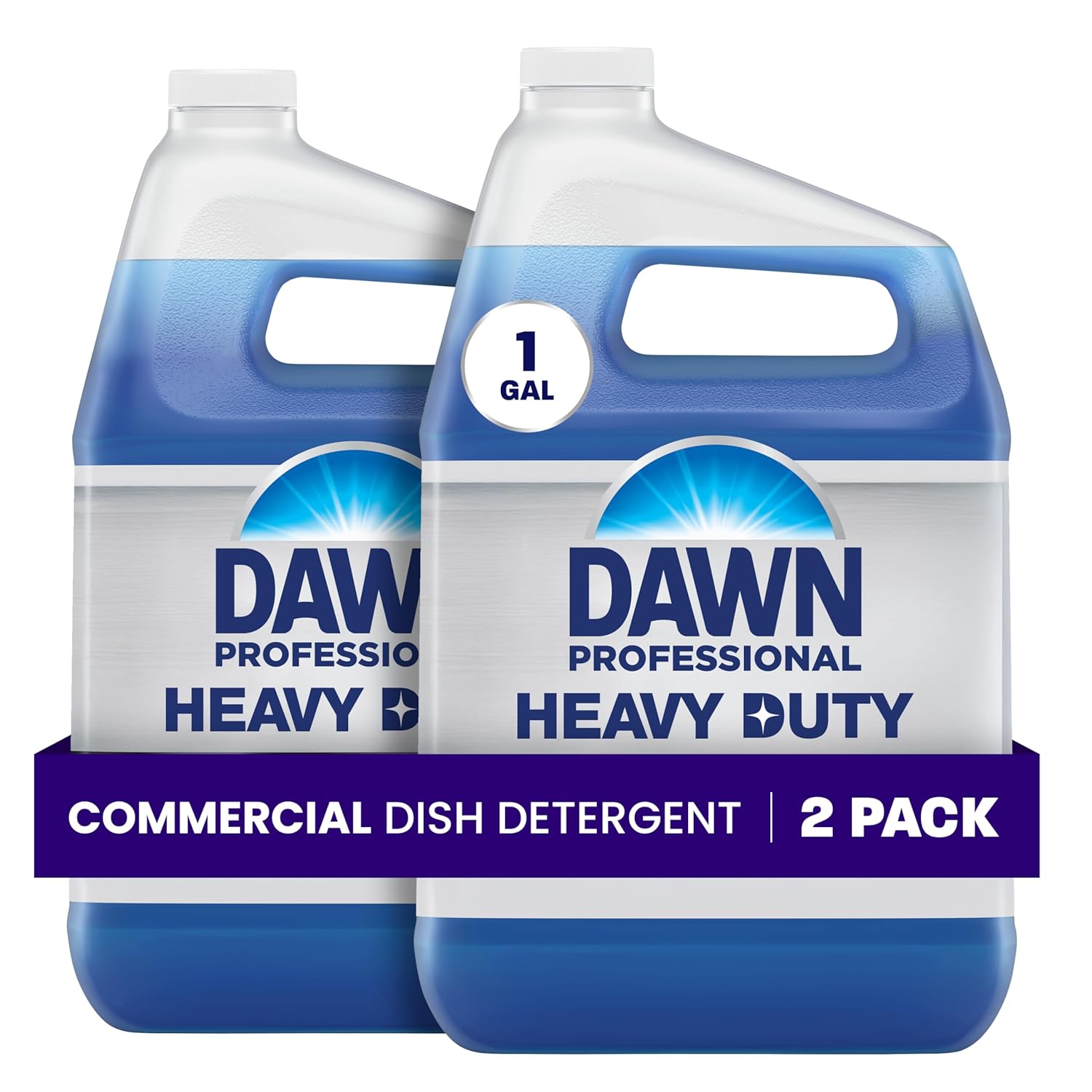 Dawn Professional Heavy-Duty Manual Pot and Pan Dish Soap, 1 Gallon (Case of 2)