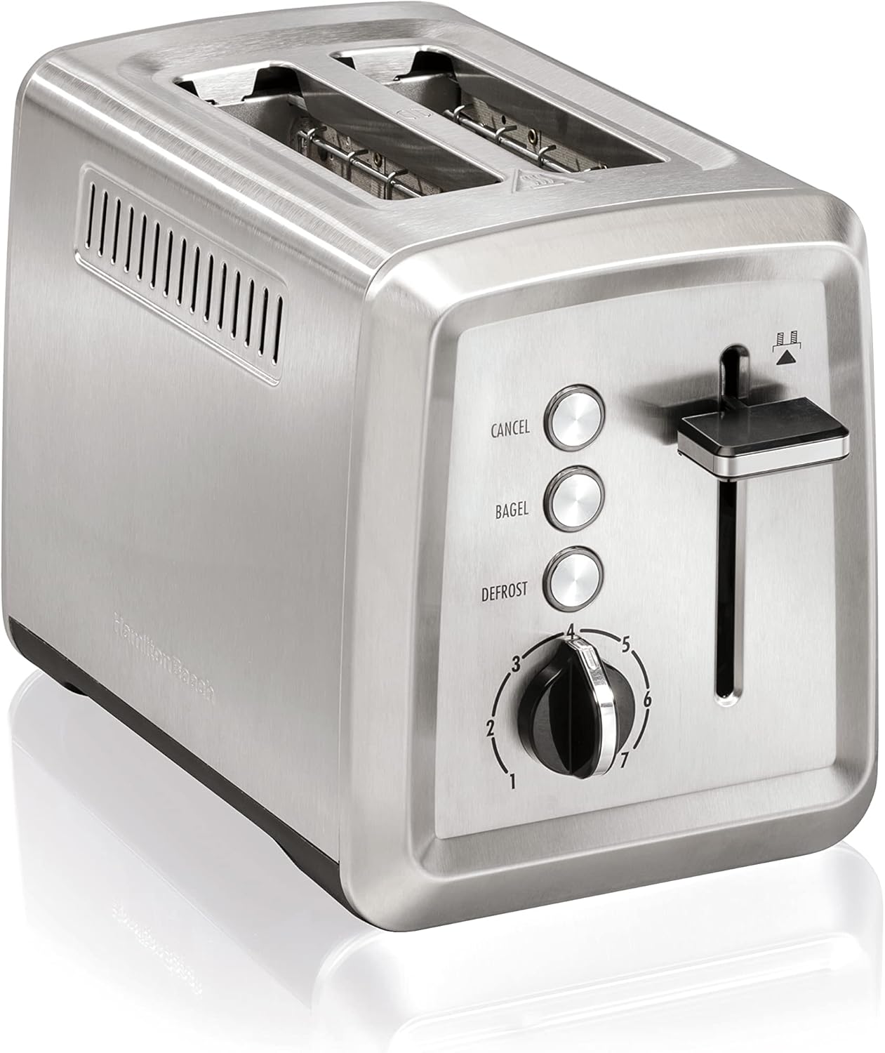 Hamilton Beach 2-Slice Toaster with Extra-Wide Slots & Bagel Setting