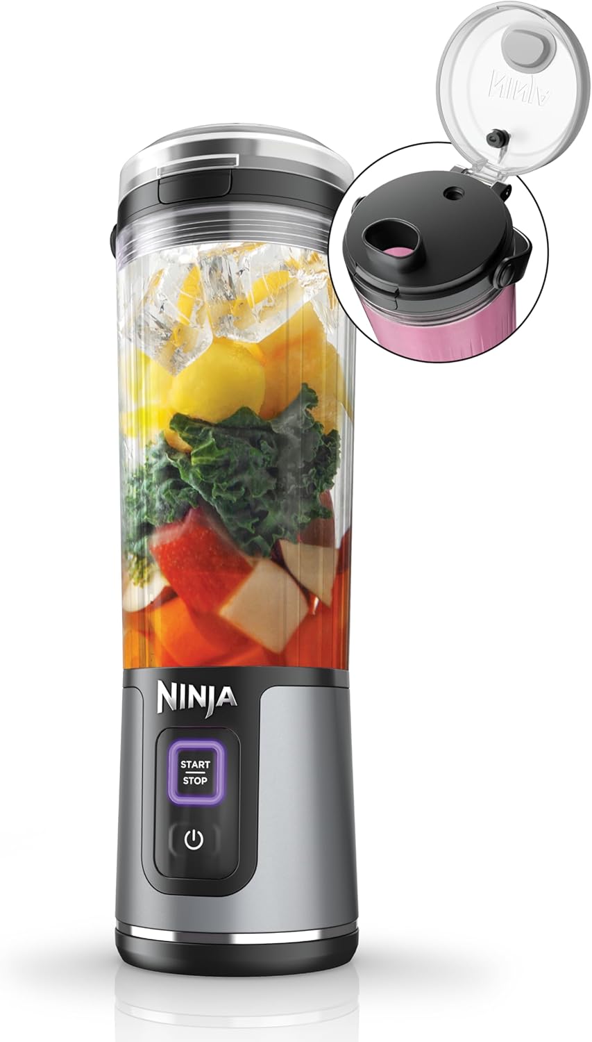 Ninja BC151BK Blast Portable Blender – Cordless 18oz