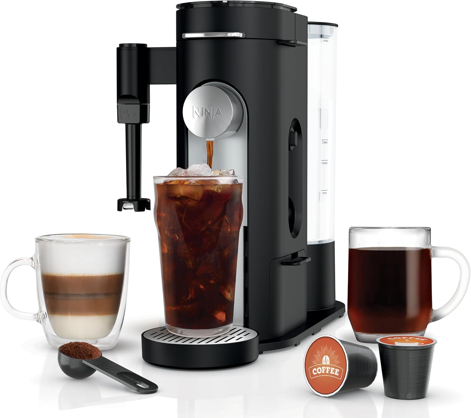 Ninja PB051 Single-Serve Pod & Grounds Coffee Maker