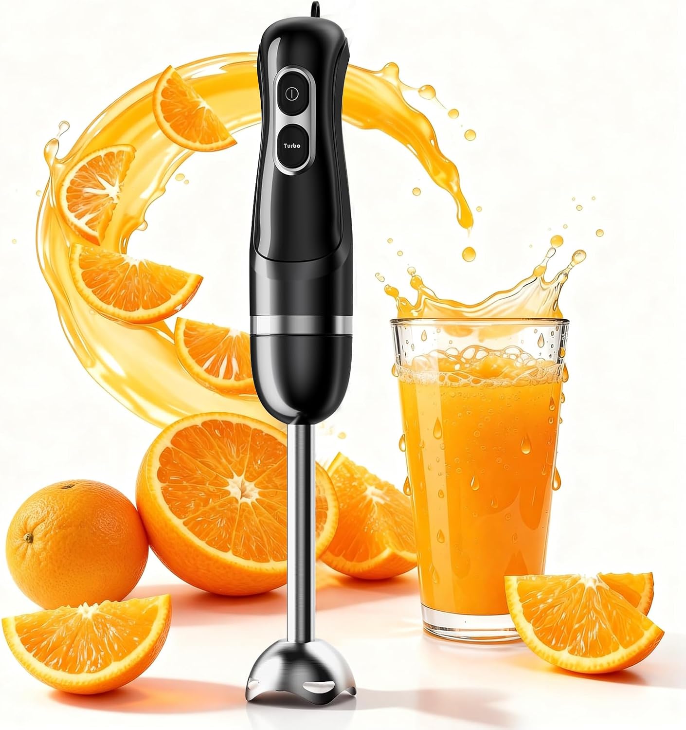 Turelar Immersion Blender Handheld Corded Electric